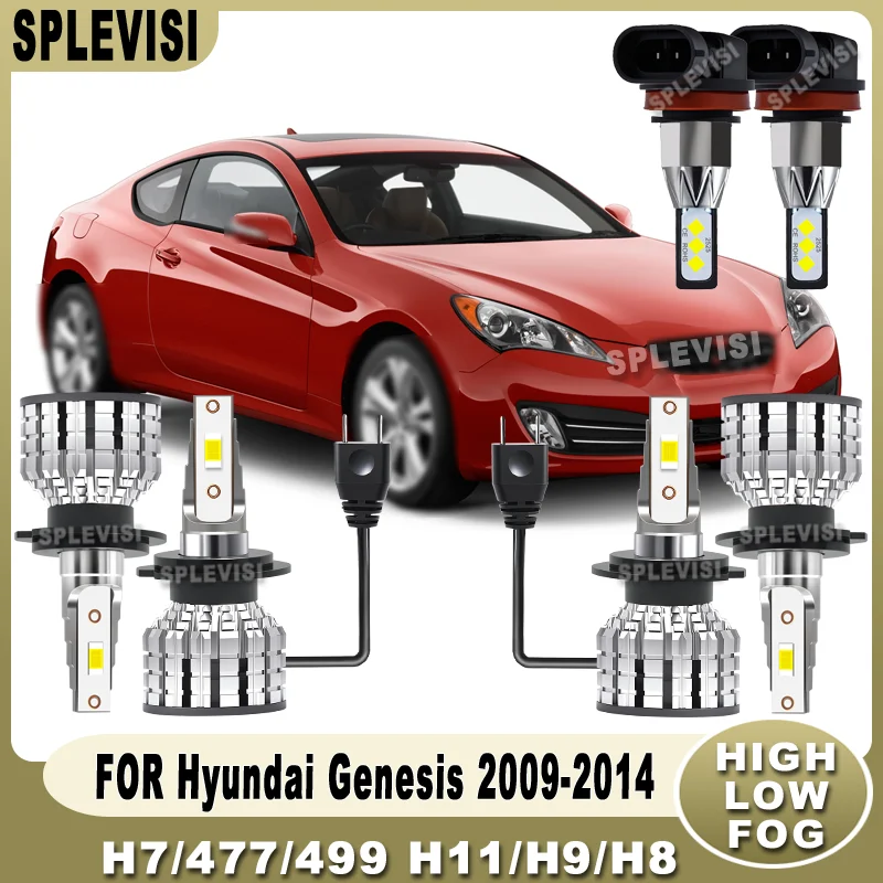 

Energy Efficient Shockproof Night Driving Safety 6000K LED Headlight Fog Light For Hyundai Genesis 2009 2010 2011 2012 2013 2014