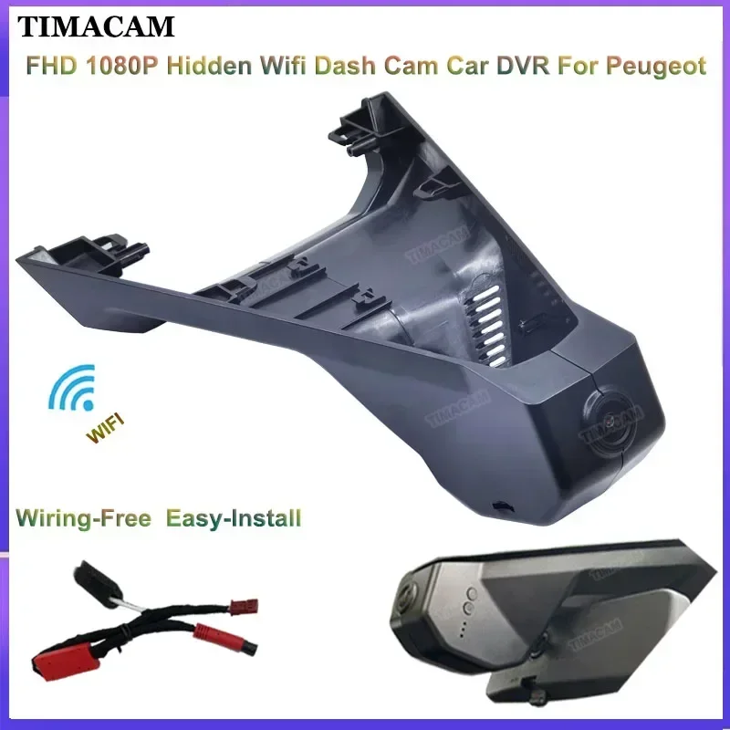 1080P WIFI Car-DVR DashCam For Peugeot 4008 5008 3008 For DS4 DS5 DS5LS DS6 DS7 DS9 For Citroen C2 C3 C4 C5 C6 berlingo