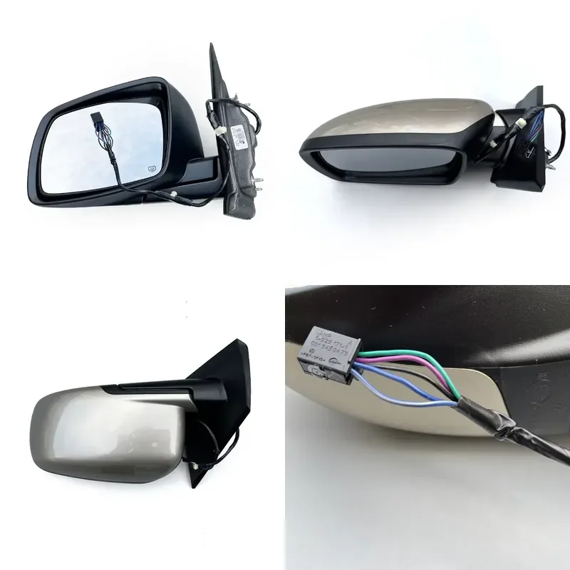 1CE291KGAC 5 Harness Plug Gold Color Left Outside Rearview Mirror for 2009