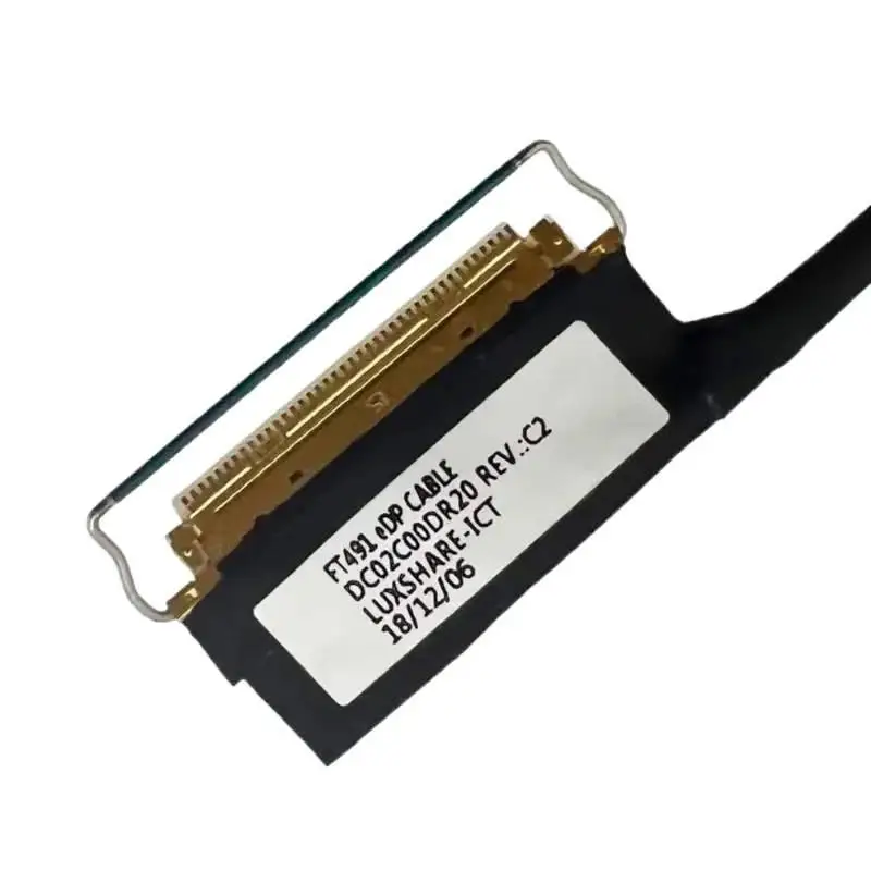 Cable de pantalla de vídeo LVDS LCD LED EDP FHD de 30 pines para T490S T495S T14S 01YN276 01YN277 01YN278 DC02C00DR10 / 00 / 20 (=)