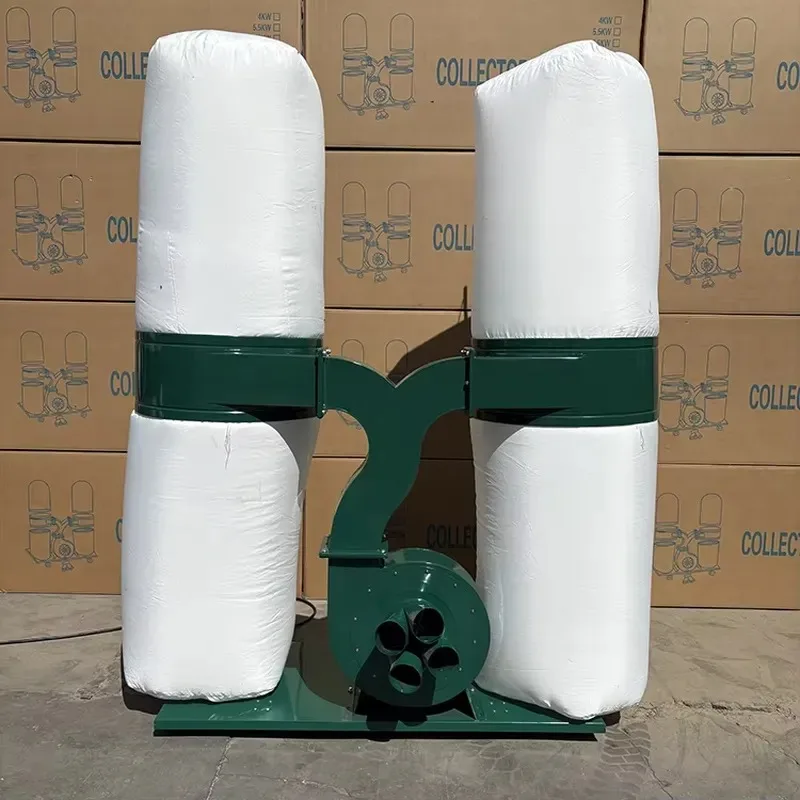 Portable Industrial Reverse Pulse Jet Cartridge Air Filter Dust Collector with Centrifugal Fan 3000W High Efficiency