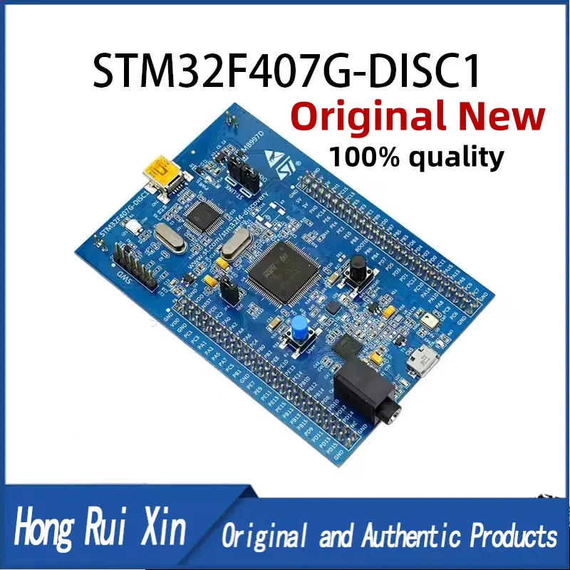 1 шт./лот, новая макетная плата STM32F407G-DISC1 STM32F407G на базе STM32F407 с датчиком и аудиоDAC CS43L22, оптовый запуск