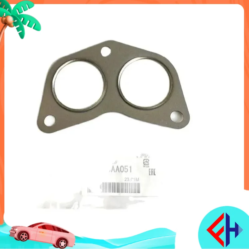 Two pack authentic SUBARU model GASKET, EXHAUST MANIFOLD 14038-AA051-02P! -