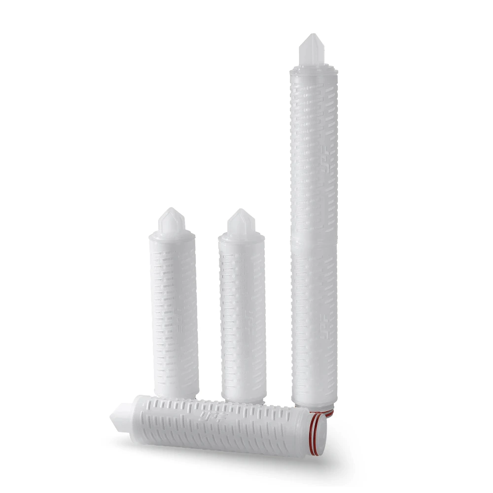 Waternoble High Efficiency PES Membrane Pleated Filter Cartridge 0.1 Micron Absolute for Wine 0.5 Micron for Industrial Water
