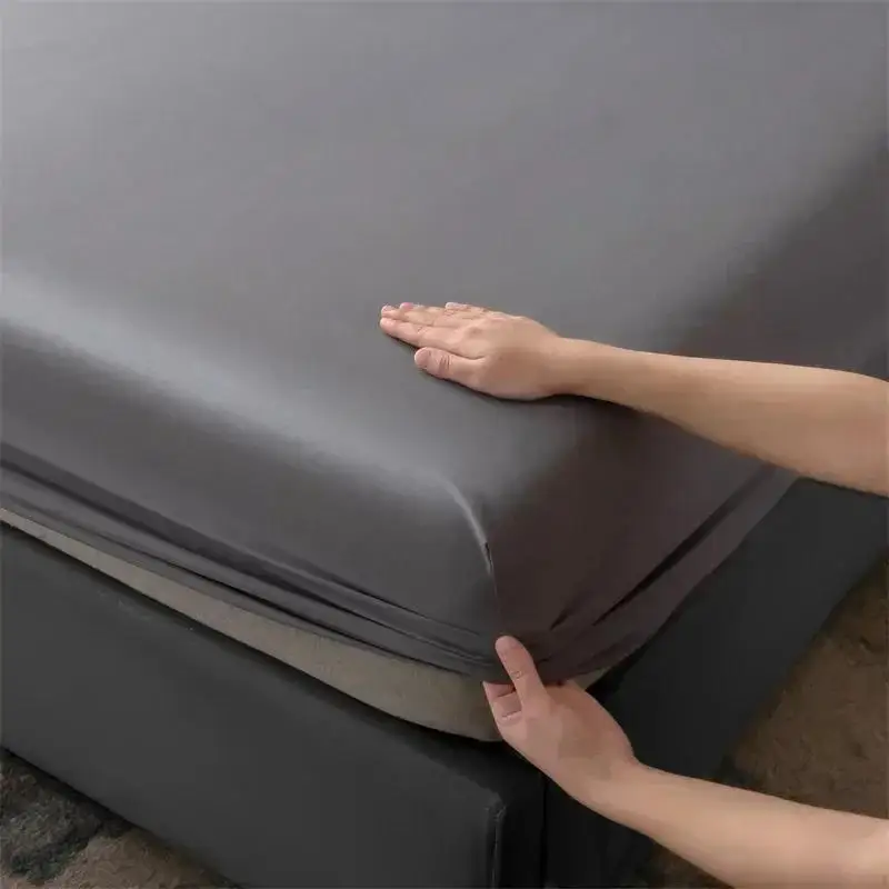 100% Waterproof Mattress Protector Cover Elastic Fitted Sheet Anti-slip Breathable Mattress Cover Multi Size 90/150/180/200cm