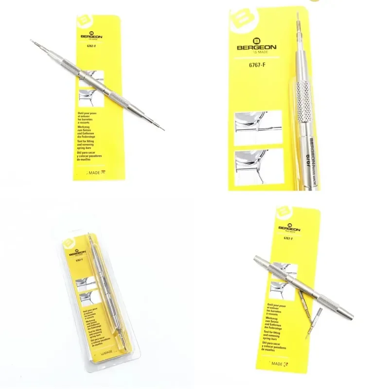 Brand For BERGEON 6767-F Watch Strap Spring Bar Remover Tool Watch Repair Tool Dismantling The Watch Spring Shaft