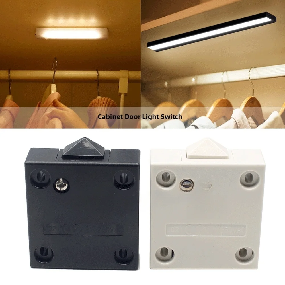 Triangle Touch Switch for Cabinet Door Light Management For CE Compliant PC Construction IP44 Protection for Indoor Use Cases