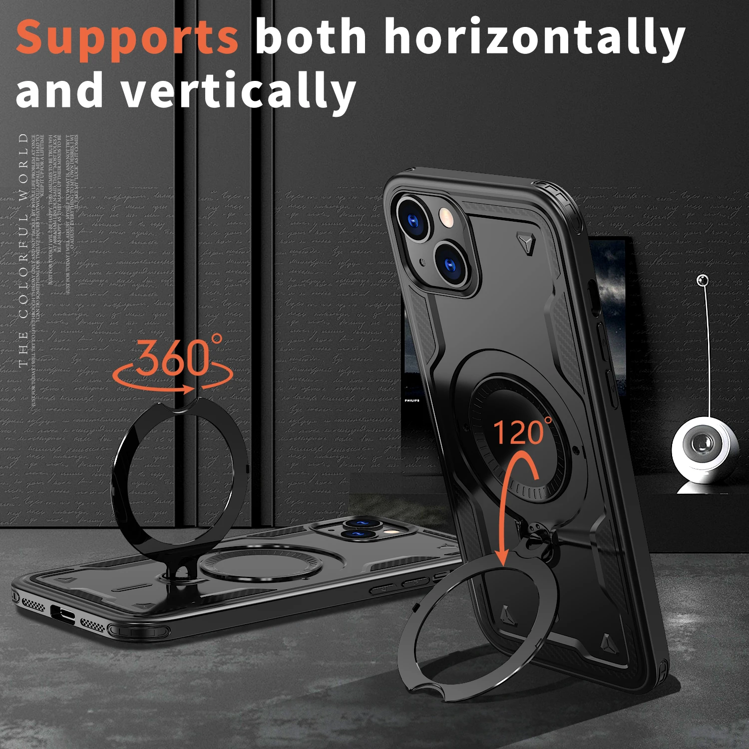 Twarde etui ochronne na telefon iPhone 17 Pro Max 16 17 Air iPhone17 Plus iPhone16, odporne na zarysowania i uderzenia, pokrowiec na telefon komórkowy