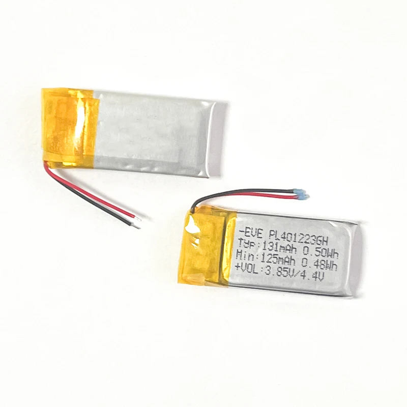 PL401223GH Zamienna bateria 131mAh Litowo-polimerowa do Xiaomi Band 3 4 5 6, bransoletka, wymaga spawania dwóch przewodów. — zdjęcie produktu 5