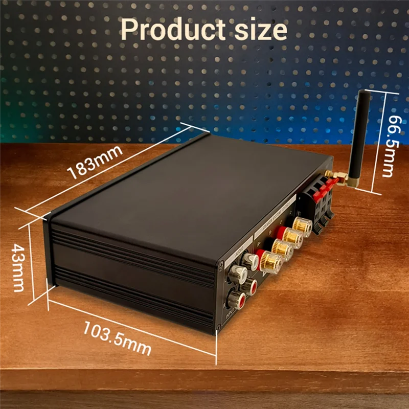 JABS-AUX 入力 200W TPA3116D2 AS200 Bluetooth カラオケ歌ホームシアター KTV パワーアンプ 2.0/5.0/5.1 チャンネル多目的