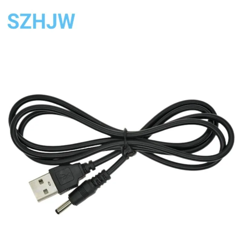 Usb macho a 3.5x1.35mm dc5.5 * 2.1mm tomada barril jack 5v dc cabo de alimentação adaptador carregador cabo