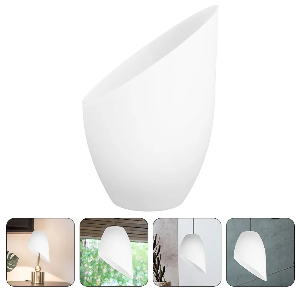 

Bevel Shape Lamp Shade 32Mm Colorful Plastic Replacement Cover For Wall Ceiling Chandelier Desk Lamp Decor