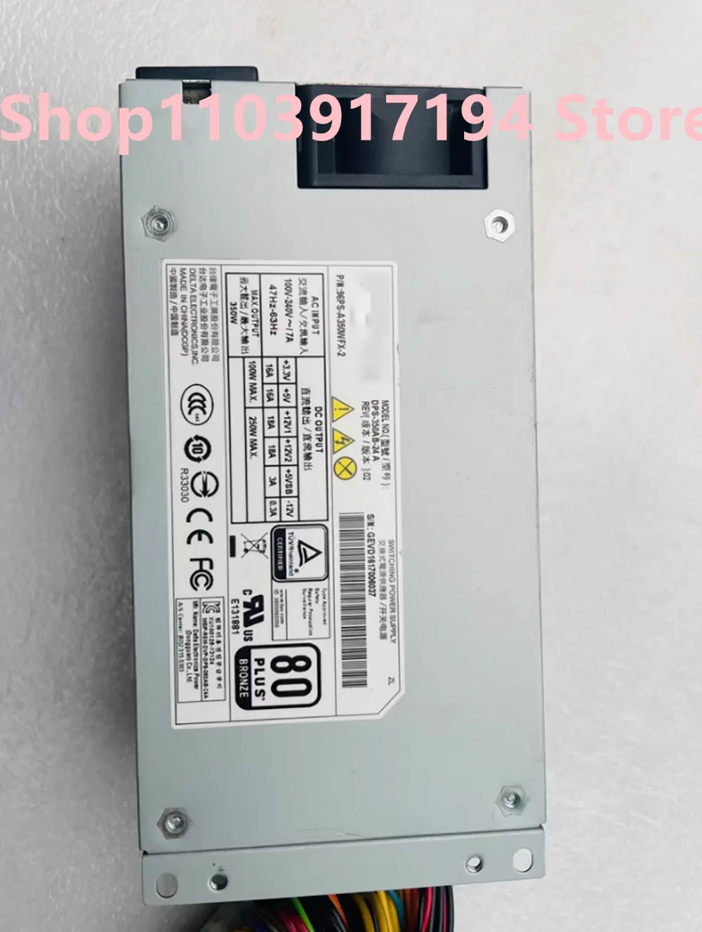 FOR ADVANTECH DPS-350AB-24 A Industrial computer power supply