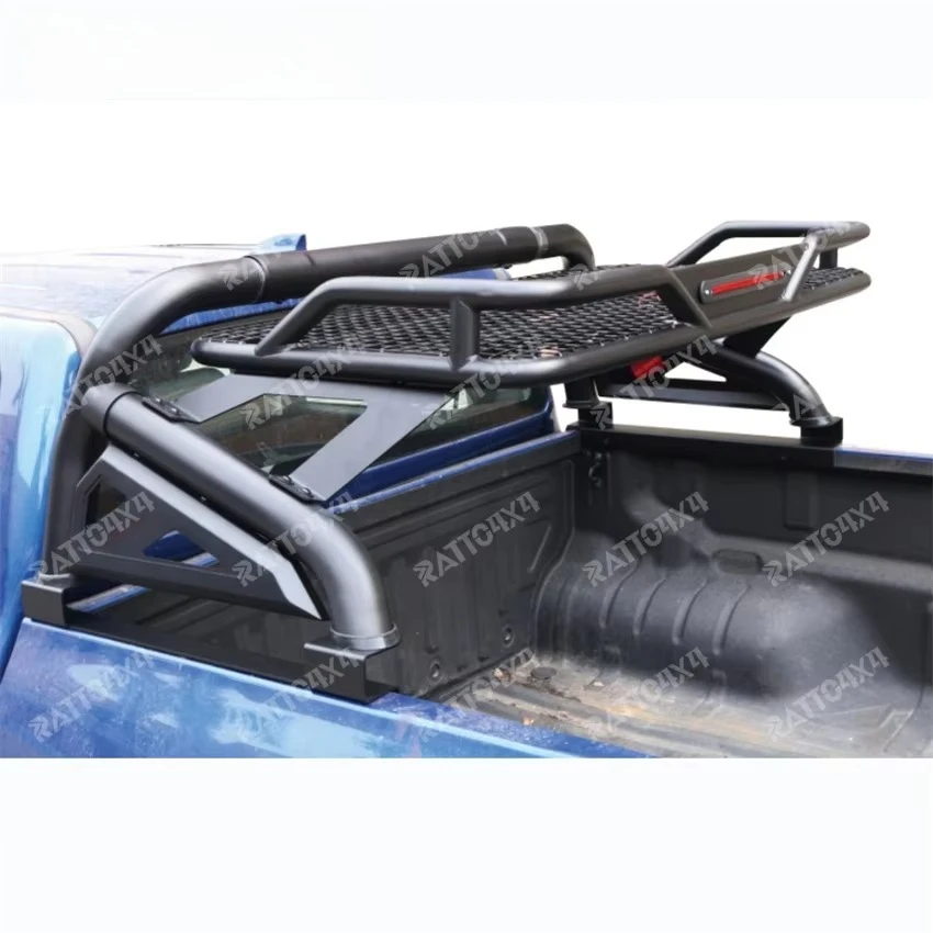 

Ratto Tacoma 4x4 Sport Roll Bar | Exterior Accessory with Integrated Cargo Basket
