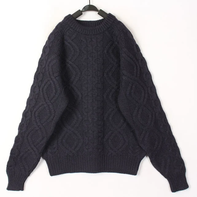 

Vintage Autumn Winter Open Cardigan Bean Hand Knitted Wool Sweater Hollow out Loose Fit Long Sleeve Girls Fashion Online Excl...