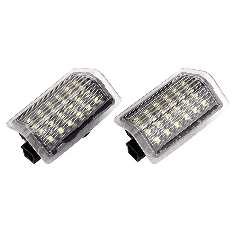 Strange LED Door Footwell Courtesy Light A0028201901 A0008202503 For Mercedes Benz A B C E ML GL GLS Class Licence Plate Light