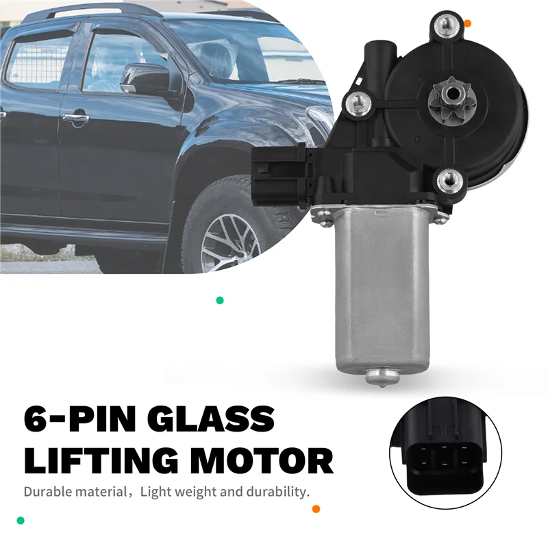 

8-98160723-0 Car Power Window Motor Right 6Pins For Isuzu DMAX 2012 2013 2014 2015 2016 2017 2018 2019 8981607230 LHD