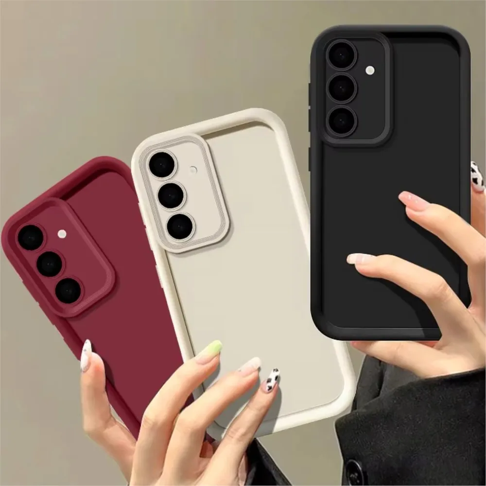 Candy Soft Phone Case For Samsung A37 A57 A17 A07 S26 Ultra Plus S25 S24 FE S23 A56 A55 A36 A16 A73 Shockproof Silicone Cover