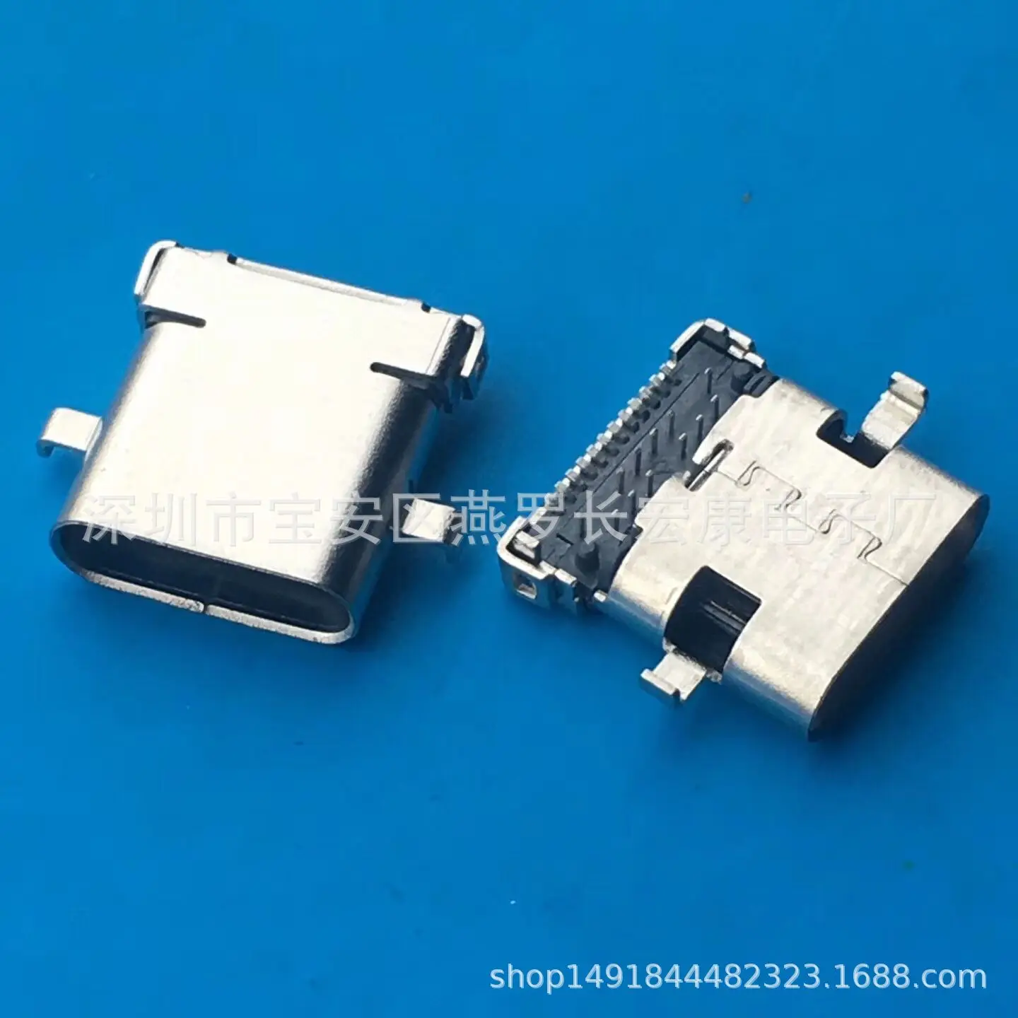 For type-c 3.1 short body  sinking plate 24P sinking plate type USB3.1-c short body broken plate interface female head