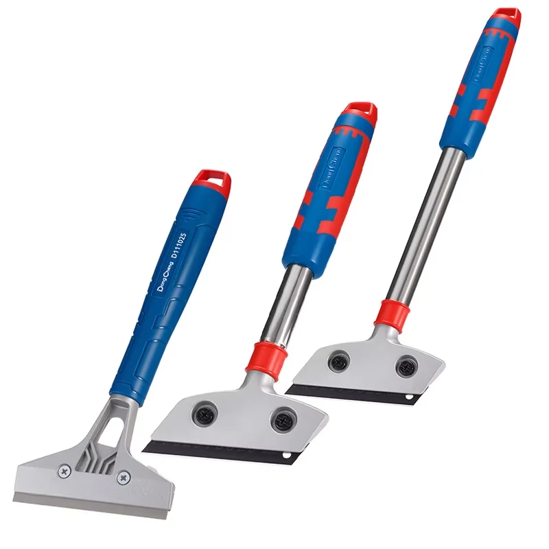 Heavy-Duty Stainless Steel Cleaning Scraper for Wallpaper Paint Tiles Flooring with Blade - Household Cleaning Tool