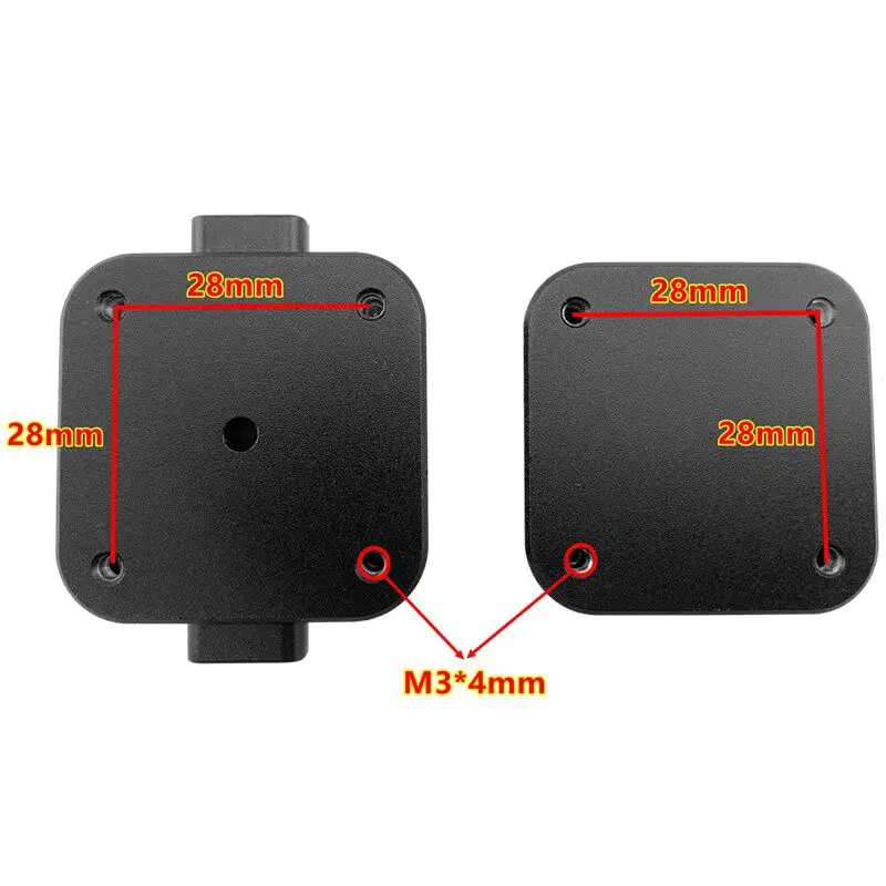 RC Drone Searchlight Camera Quick Disassembly Installation Plate GoPro Aluminum Base Mounting Seat Metal Fixed Adapter