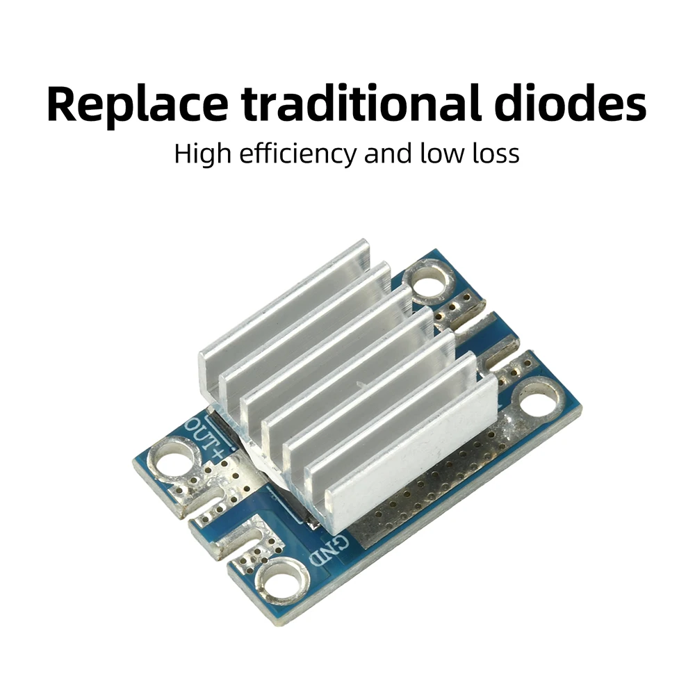 50A/70A Hochstrom-Idealdiodenmodul DC 4–90V Weitspannungsbereich Solar Anti-Reverse-Schutzplatine – Detail 9