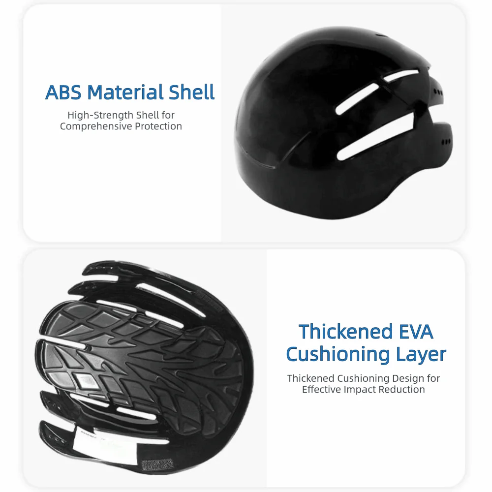 With ABS Shell EN812 Safety Cap Anti-collision Head Protection Bump Cap Workplace Protective Cap