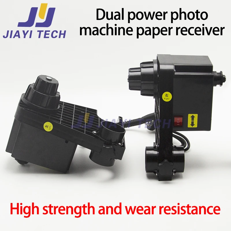 Double Motor Take-Up System 38mm Metal Pole Paper Feeding System for Epson/Roland/Mutoh/Mimaki Printer