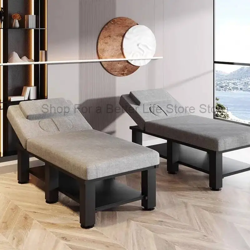Cosmetic Lounger Aesthetic Pedicure Table Massage Mattresses Foldable Bed Tattoo Spa Camastro Plegable Beauty Furniture MQ50MB