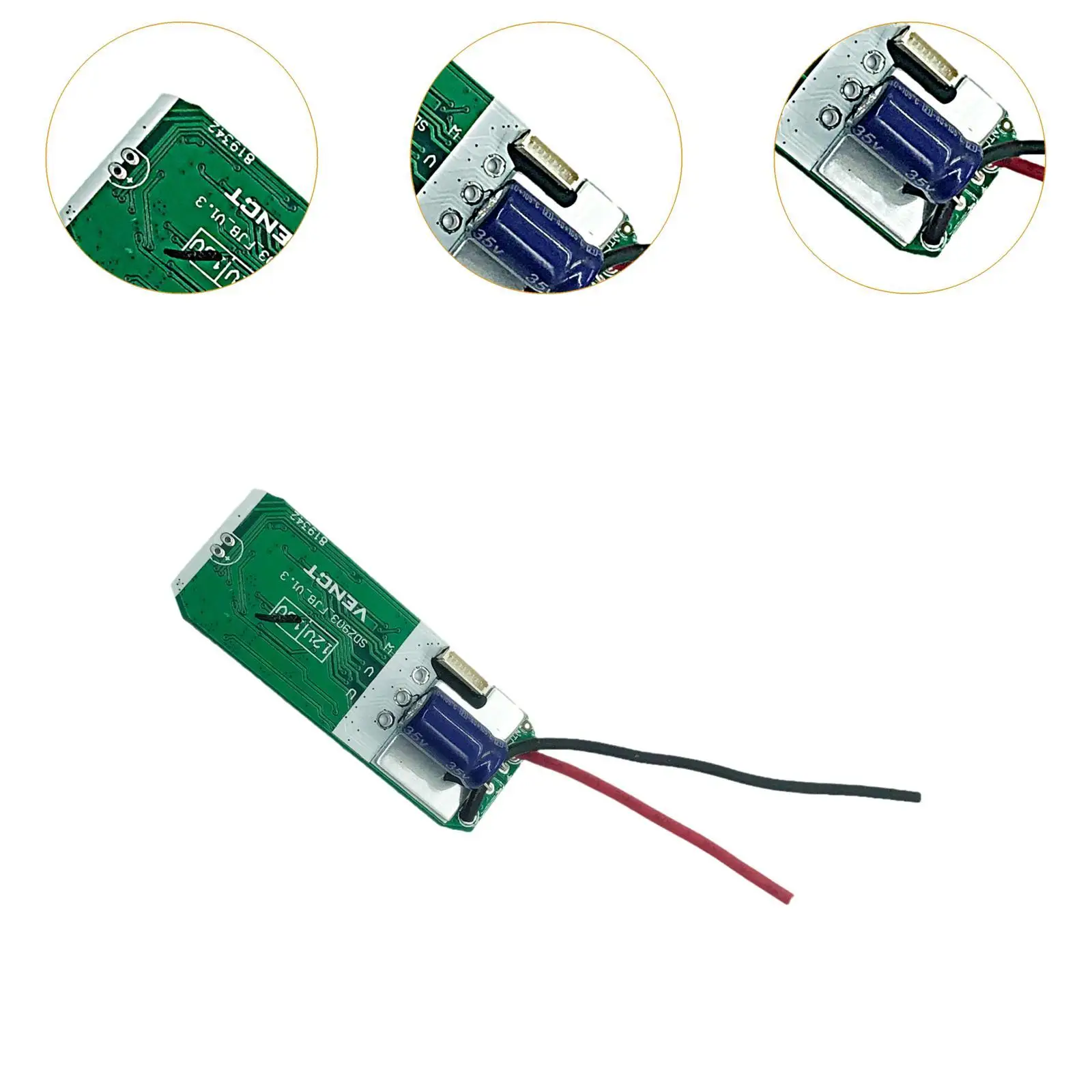 Imagem -05 - Brushless Broca Elétrica Drive Board Alta Confiabilidade para Ferramentas Elétricas Poderoso Circuito de Acionamento Broca Elétrica Controlador 12v