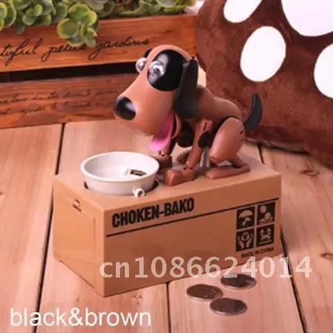 Adorable Doggy Bank Money Box Piggy Bank Coin Saving Pot Electronic Money Box Can Kids Children Birthday Presents