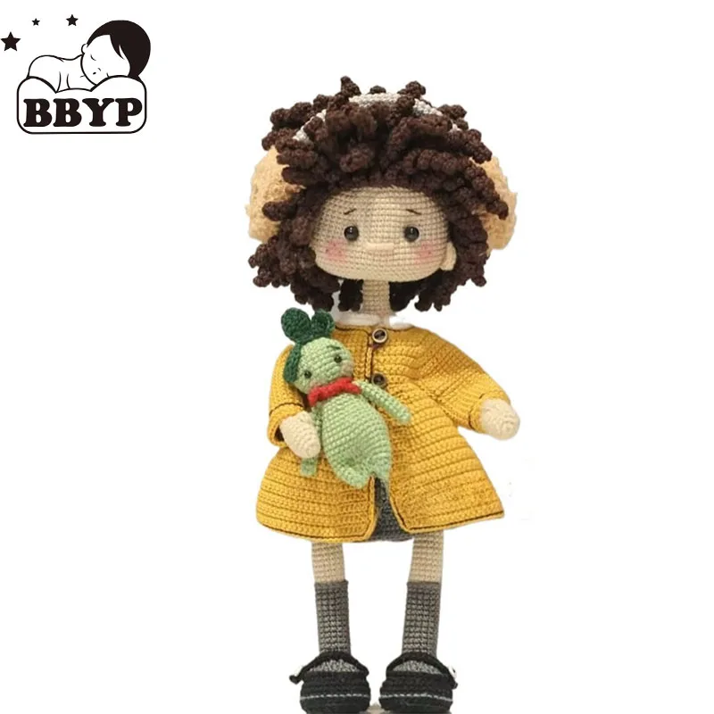 

Вязаные крючком куклы аниме куклы маленькая ведьма подарки на день рождения домашний декор (куклы Finshed)