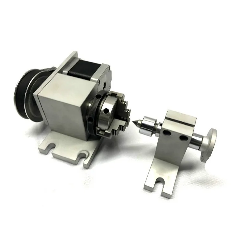 For A axis, fourth axis, 5/6/653 three-jaw, four-jaw chuck, ejector pin, tail seat, pitcher head, round engraved core