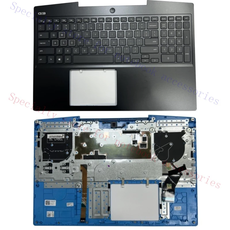 

A+ Palm rest protective cover for Dell G3 15 3590 P89F, keyboard RGB color backlight