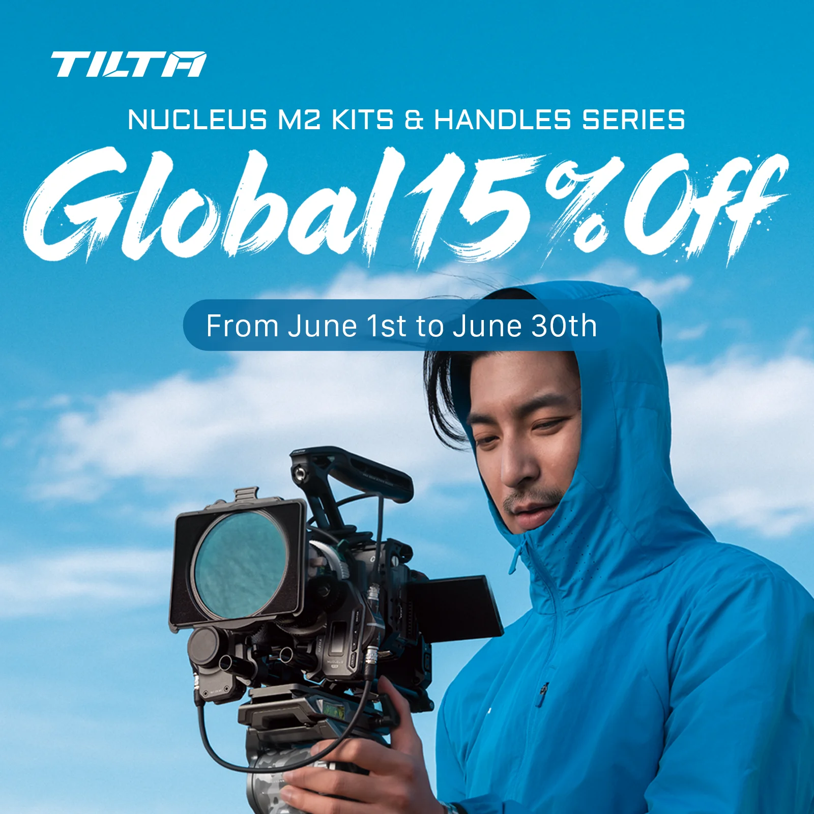 PROMOTION TILTA Nucleus M II Handle Kit Wireless Follow Focus Lens Control System for Arri RED Komodo Ultimate Kit