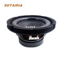 SOTAMIA 1Pcs 200W 6.5 Inch Woofer Speaker 4 Ohm Bass Speaker HIFI Loudspeaker DIY Modified Home Music Bookshelf Audio Subwoofer