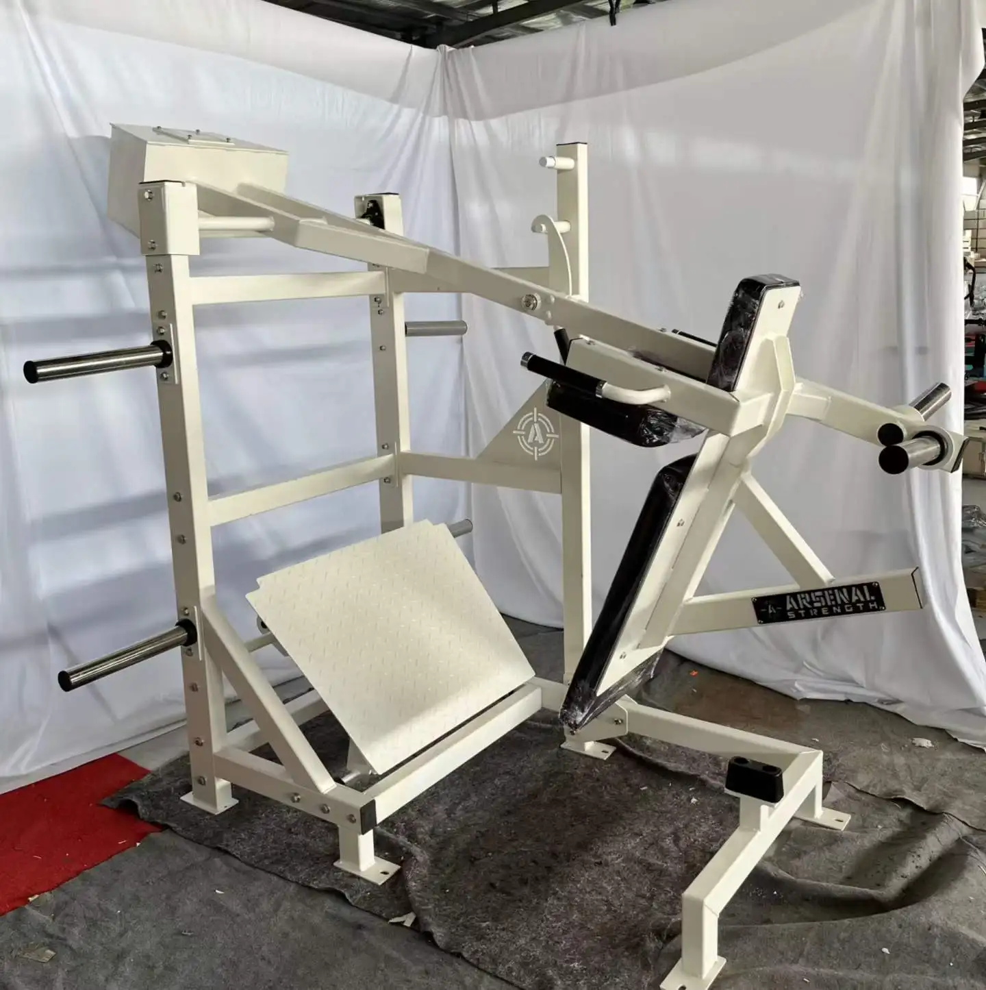 Arsenal Commercial Multi-functional Plate Loaded Leg Press Quadriceps Hamstrings Leg Muscle Exercise Pendulum Squat Machine