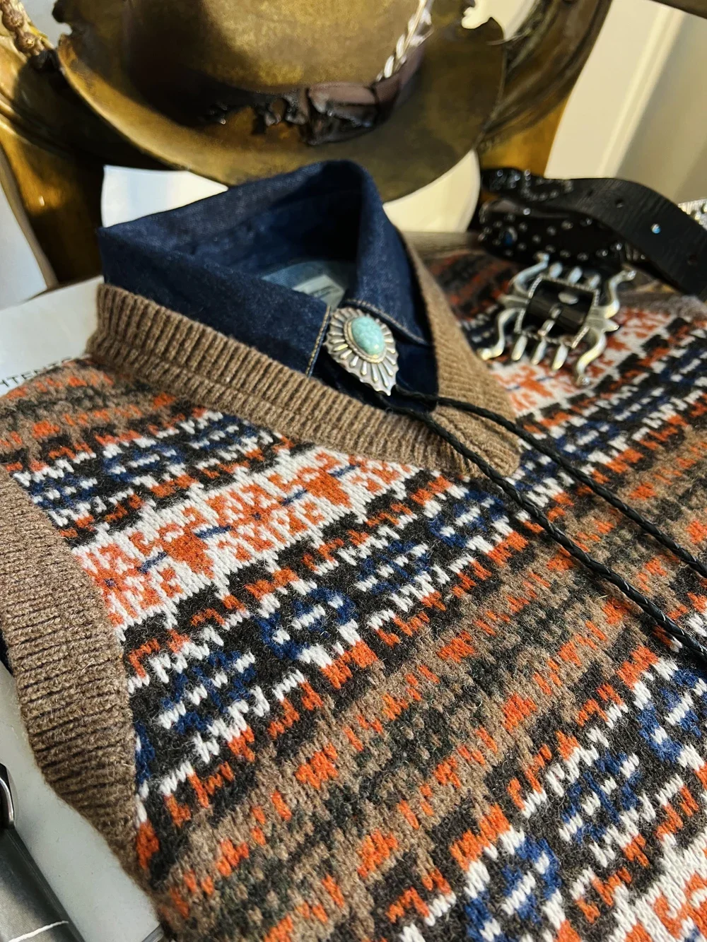 سترة سترة من قماش الجاكار المحبوكة من الصوف الأسترالي بنسبة 90% على الطراز البريطاني من Tailor Brando #2