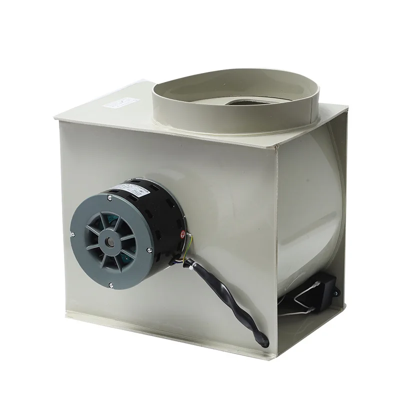 مختبر مروحة الطرد المركزي YDK-139-300-4 خزانة التهوية مروحة الطرد المركزي PP مروحة الطرد المركزي