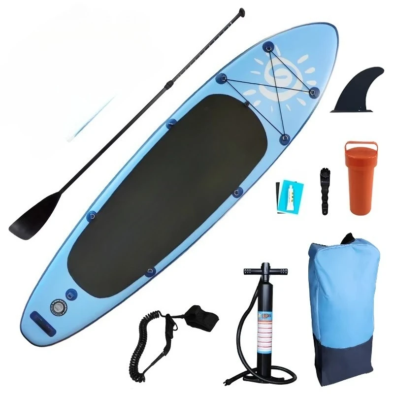 

Inflatable Paddle Board For Beginners Portable Outdoor SUP Surfboard Made Of Drop Stitch Material For Water Skiing