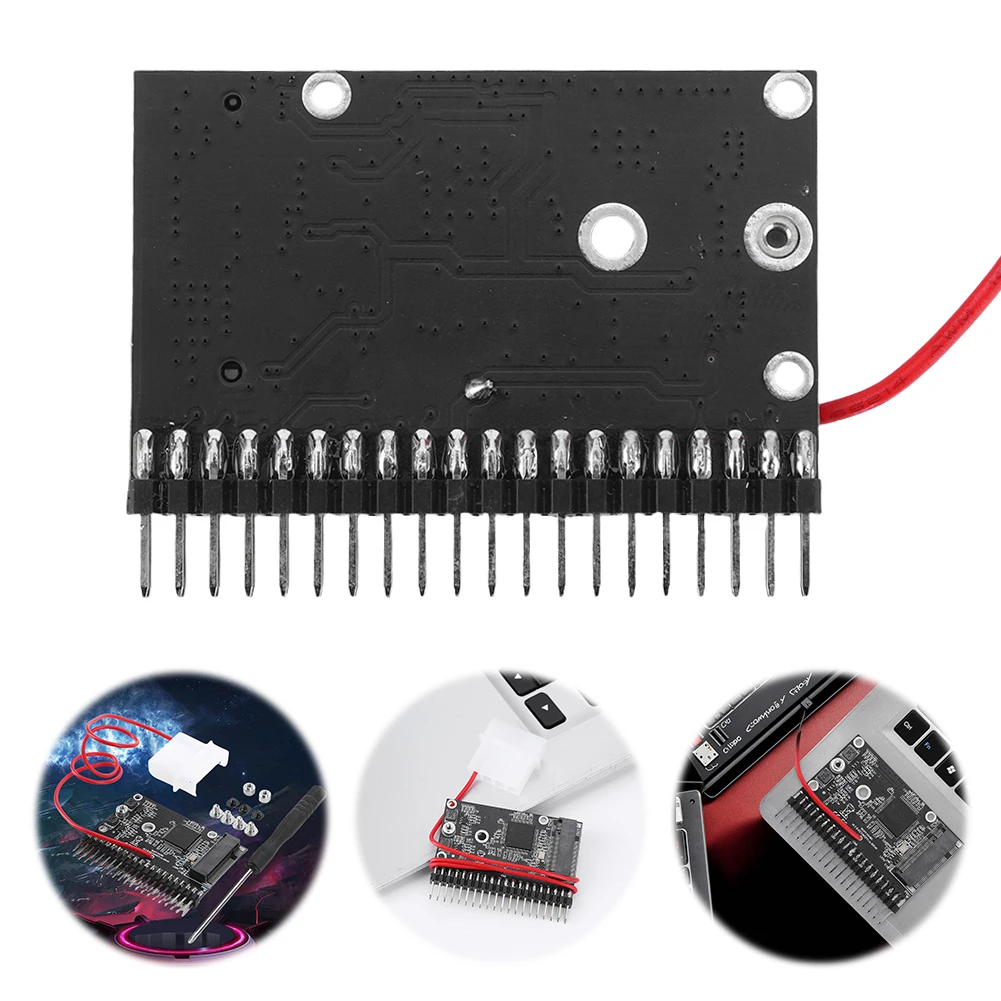 

NGFF SSD на 3,5-дюймовый IDE 44-контактный адаптер NGFF SSD в 3,5 IDE конвертер 150 МБ/с конвертер карты адаптер компьютерные аксессуары