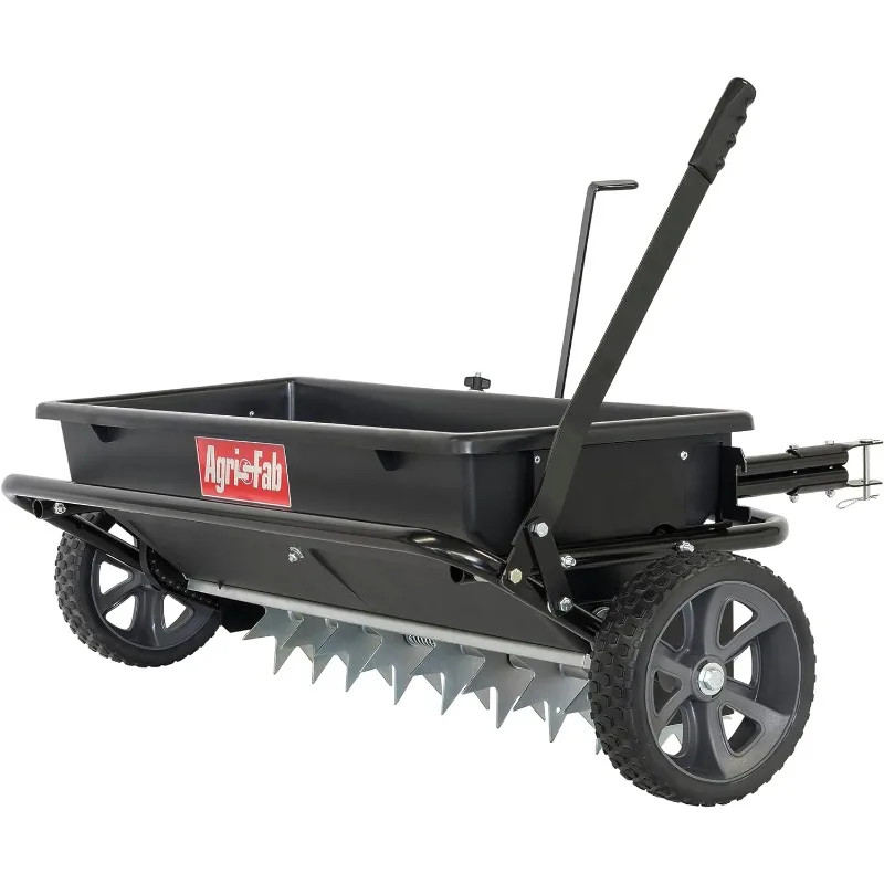 100lb Poly Drop Spreader/Spike Aerator Patio, Lawn & Garden›Gardening & Lawn Care›Spreaders