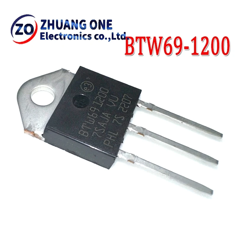 (5piece)100% New BTW69-600 69-800 69-1000 BTW69-1200 Direct plug TO-3P Chipset