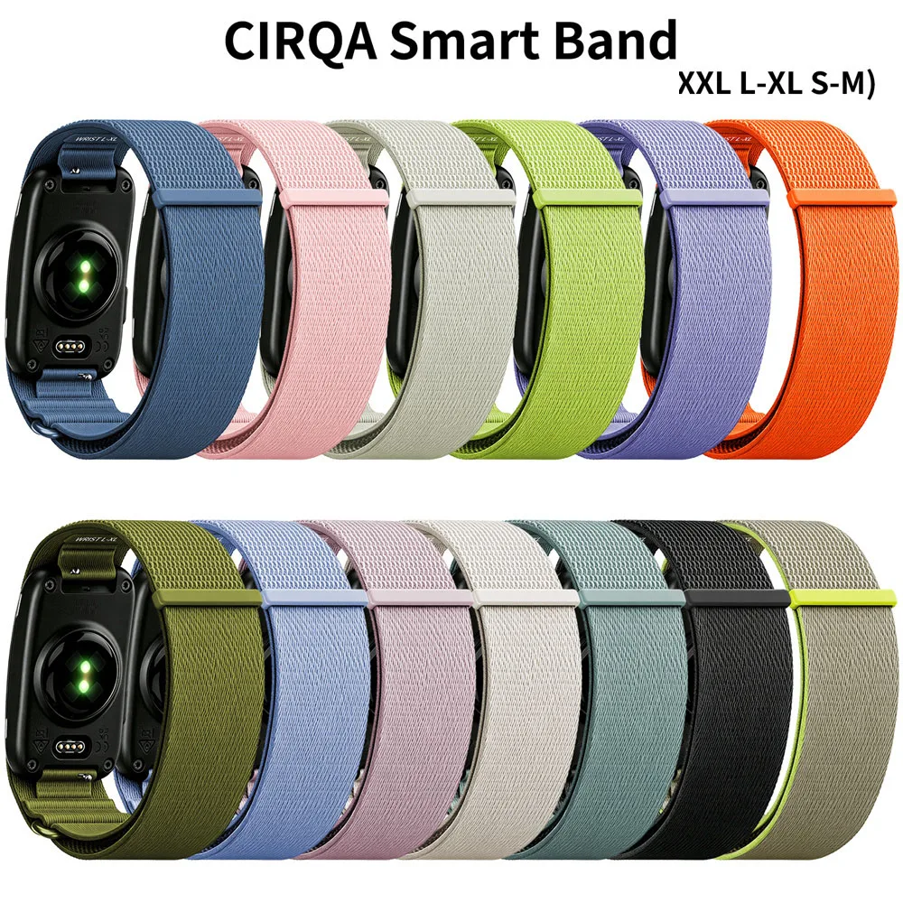 BEHUA Uhrenarmband für Garmin Cirqa Smart Band XXL Armband XL SM Verstellbares Armband Ohne Bildschirm Klettverschluss Correa Zubehör – Detail 5