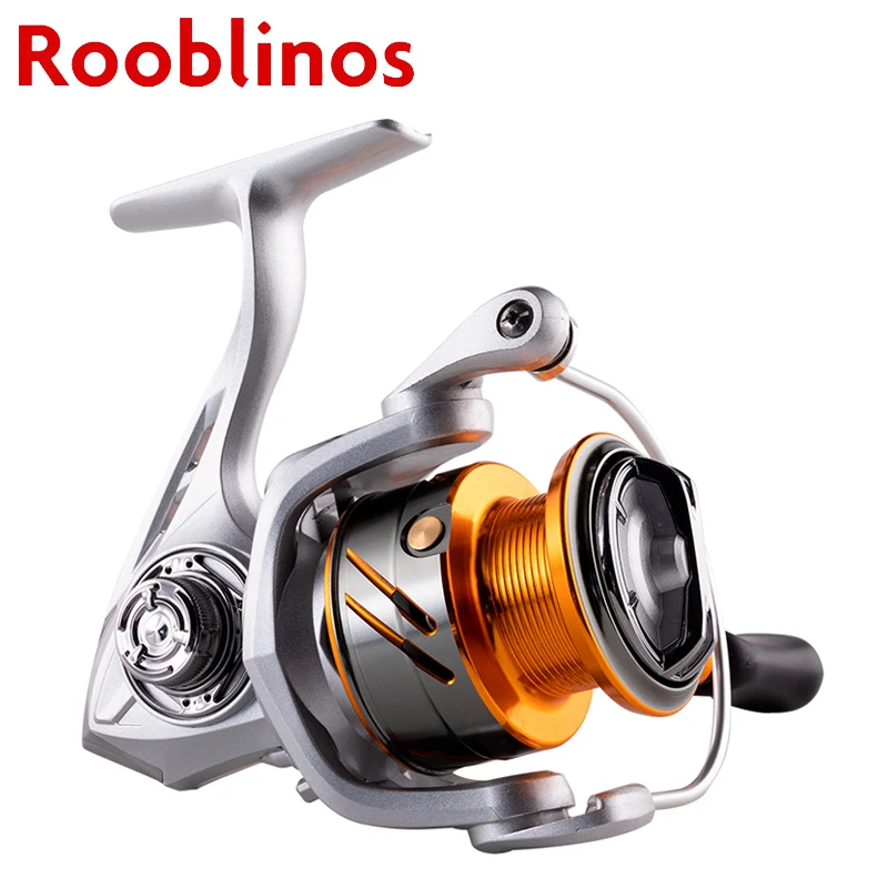 Rooblinos TC Spinning Fishing Reel Metal Body Saltwater Freshwater Independent Alarm Device Fishing Tackle Accessories