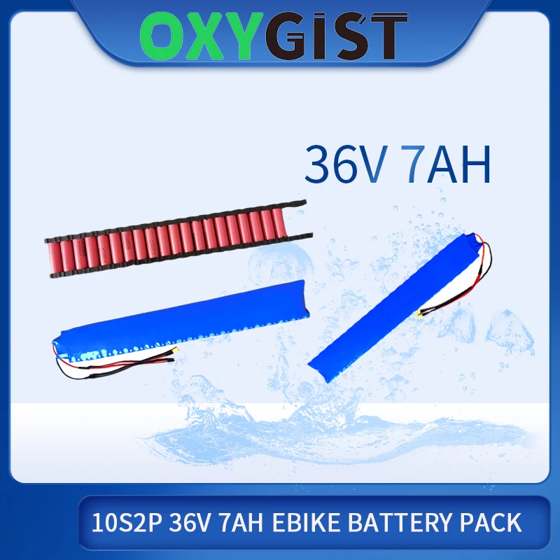 

36V 7Ah 10S2P Scooter built-in 15A BMS 36V 42V 18650 Lithium ion Battery Pack for M365 pro Electric scooter Extended batteries