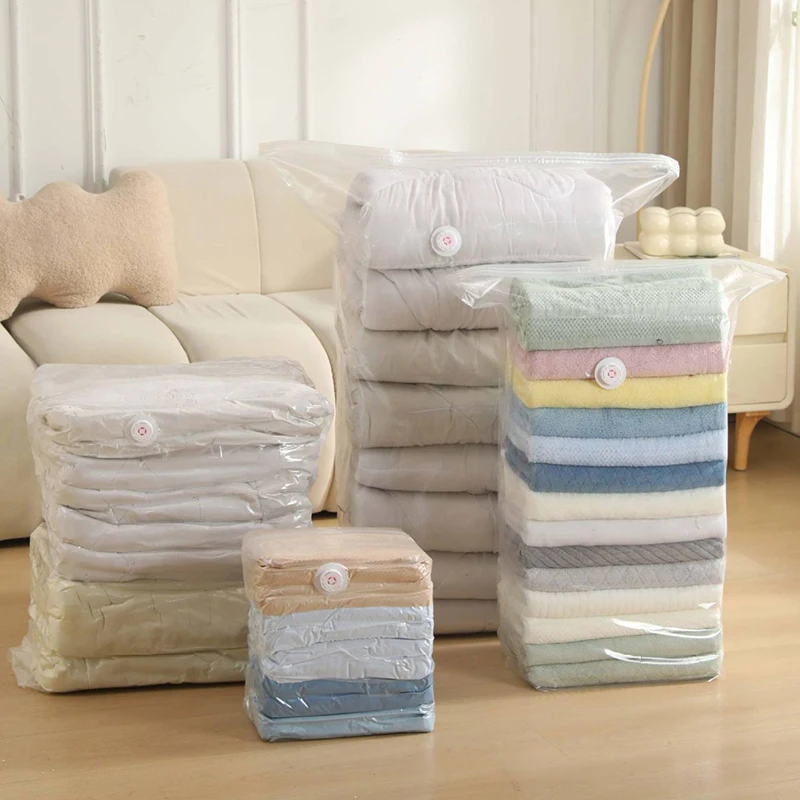 

No Need Pump Vacuum Storage Clothes Organizer Thick Vacuum Compression Bag Buggy Bag Quilt Clothes Quilt Special Bag Extra Large