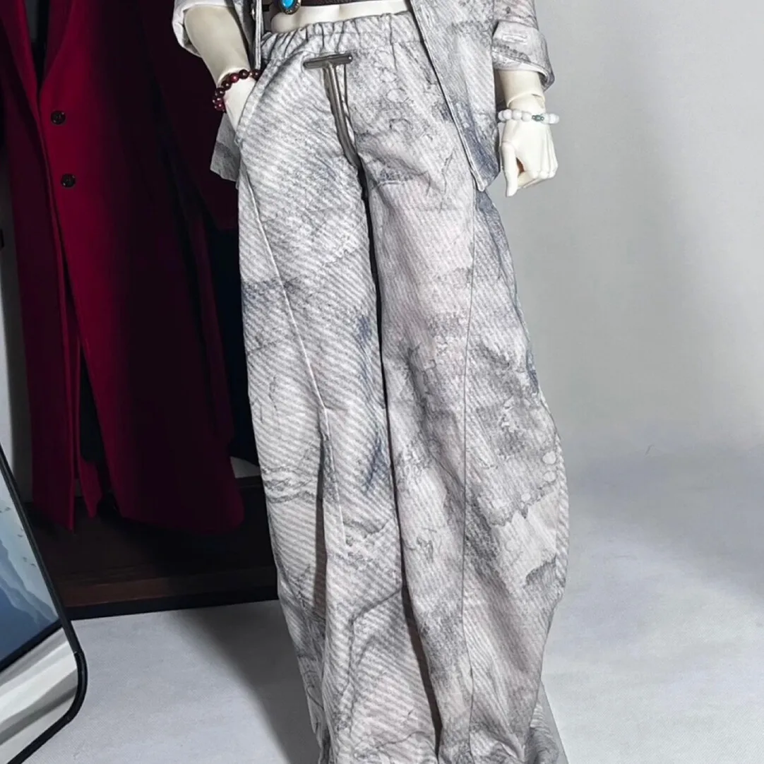 1/4 poppenkleding voor 45cm Bjd pop ondergoed wijde pijpen broek aankleden speelhuis meisje speelgoed modepop accessoires, geen pop