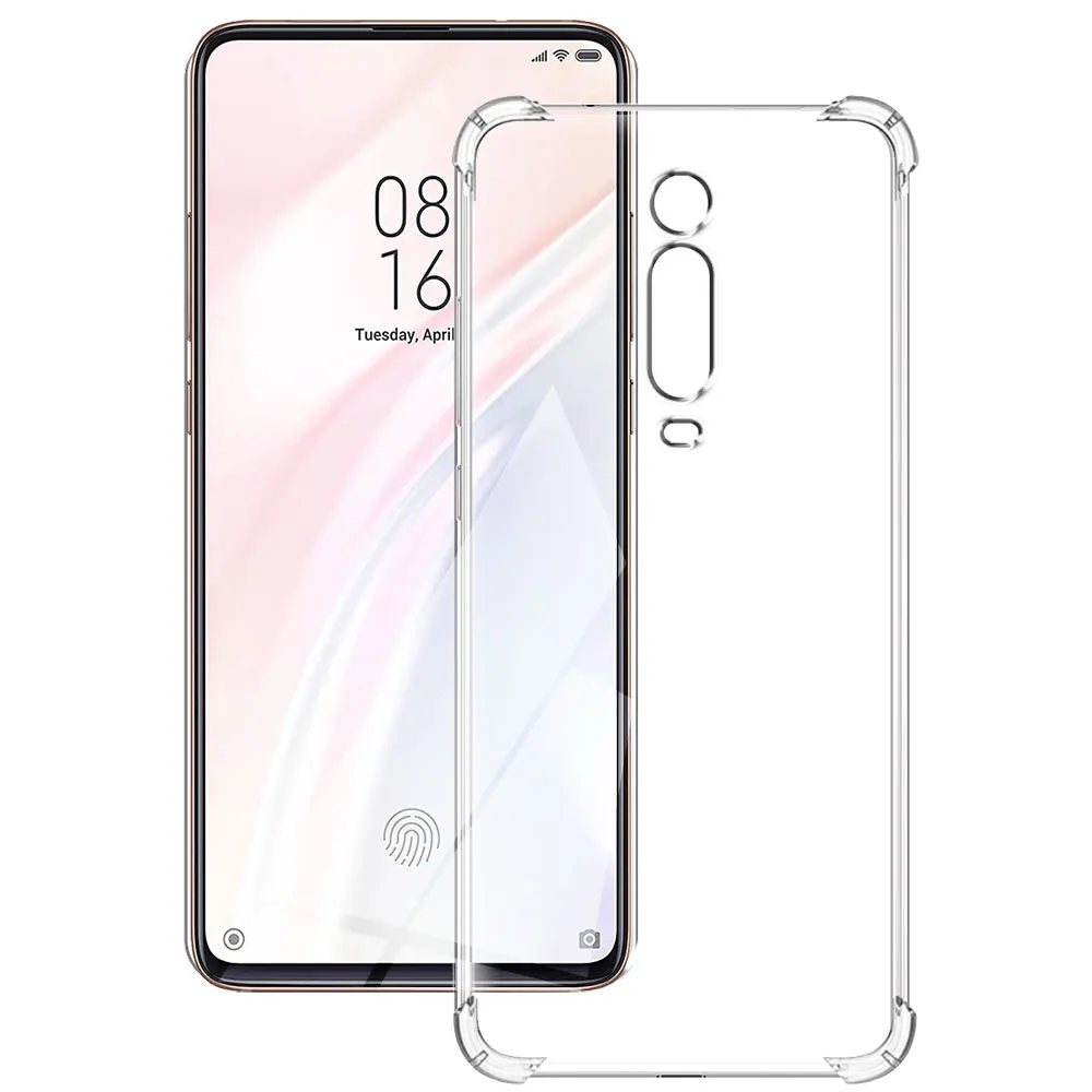 Shockproof Case For Xiaomi Mi 9T Soft Silicone Transparent Case For Xiaomi Mi 9T Pro Clear Cover Xiaomi Mi9T 9TPro Funda Coque