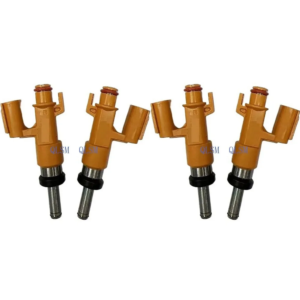 4PCS 23250-F2070 23250F2070 Fuel Injectors for Toyota Camry, RAV4, Corolla 2.0L 2.5L M20A A25A Engines, Nozzle Flow Matching Set